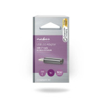 Nedis USB-C™ Adapter | USB 2.0 | USB-C™ Hann | USB Micro-B Hun | 480 Mbps | Rund | Gull belagt | Antrasitt | Boks