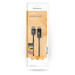 Nedis Displayport-adapter | DisplayPort Han | HDMI ™ -kontakt | 8K@30Hz | Nikkel belagt | Rett | 1.80 m | Rund | TPE | Sort | Boks