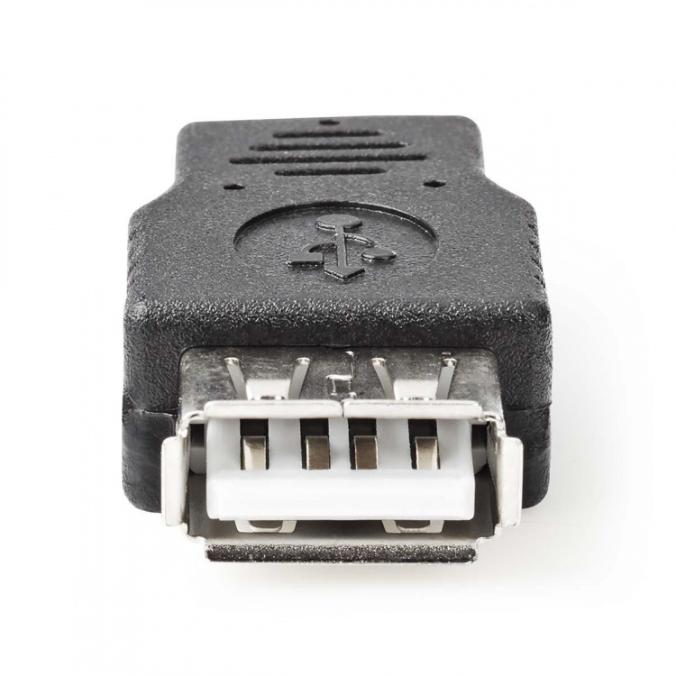 Nedis USB Mikro-B Adapter | USB 2.0 | USB Micro-B Han | USB-A Hun | 480 Mbps | Nikkel belagt | PVC | Sort | Blister Nedis USB Mikro-B Adapter | USB 2.0 | USB Micro-B Han | USB-A Hun | 480 Mbps | Nikkel belagt | PVC | Sort | Blister