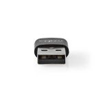 Nedis USB-A Adapter | USB 2.0 | USB-A Han | USB-C™ Hunn | 480 Mbps | Rund | Nikkel belagt | Sort | Boks Nedis USB-A Adapter | USB 2.0 | USB-A Han | USB-C™ Hunn | 480 Mbps | Rund | Nikkel belagt | Sort | Boks