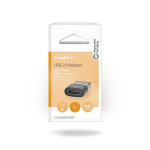 Nedis USB-A Adapter | USB 2.0 | USB-A Han | USB-C™ Hunn | 480 Mbps | Rund | Nikkel belagt | Sort | Boks Nedis USB-A Adapter | USB 2.0 | USB-A Han | USB-C™ Hunn | 480 Mbps | Rund | Nikkel belagt | Sort | Boks