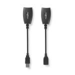 Nedis Aktiv USB-kabel | USB 1.1 | USB-A Han | RJ45 Hun | 12 Mbps | 0.20 m | Rund | Nikkel belagt | PVC | Kobber | Boks Nedis Aktiv USB-kabel | USB 1.1 | USB-A Han | RJ45 Hun | 12 Mbps | 0.20 m | Rund | Nikkel belagt | PVC | Kobber | Boks