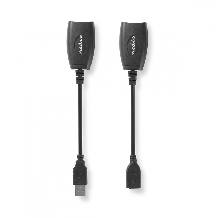 Nedis Aktiv USB-kabel | USB 1.1 | USB-A Han | RJ45 Hun | 12 Mbps | 0.20 m | Rund | Nikkel belagt | PVC | Kobber | Boks Nedis Aktiv USB-kabel | USB 1.1 | USB-A Han | RJ45 Hun | 12 Mbps | 0.20 m | Rund | Nikkel belagt | PVC | Kobber | Boks