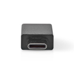 Nedis USB-C™ Adapter | USB 3.2 Gen 1 | USB-C™ Hann | USB-A Hun | 5 Gbps | OTG | Rund | Nikkel belagt | Sort | Boks Nedis USB-C™ Adapter | USB 3.2 Gen 1 | USB-C™ Hann | USB-A Hun | 5 Gbps | OTG | Rund | Nikkel belagt | Sort | Boks