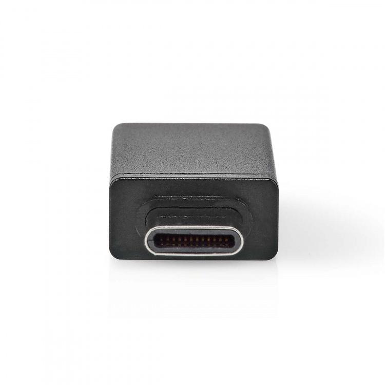 Nedis USB-C™ Adapter | USB 3.2 Gen 1 | USB-C™ Hann | USB-A Hun | 5 Gbps | OTG | Rund | Nikkel belagt | Sort | Boks Nedis USB-C™ Adapter | USB 3.2 Gen 1 | USB-C™ Hann | USB-A Hun | 5 Gbps | OTG | Rund | Nikkel belagt | Sort | Boks