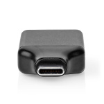 Nedis USB-C™ Adapter | USB 3.2 Gen 1 | USB-C™ Hann | HDMI™ Output | 4K@60Hz | Rund | Nikkel belagt | Grå / Sort | Boks