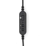 Nedis PC-hodesett | In-Ear | Mono | USB Type-A / USB Type-C™ | Fold-Away Mikrofon | Grå / Sort Nedis PC-hodesett | In-Ear | Mono | USB Type-A / USB Type-C™ | Fold-Away Mikrofon | Grå / Sort