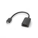 Nedis USB-C™ Adapter | USB 3.2 Gen 1 | USB-C™ Hann | HDMI™ Output | 4K@60Hz | 0.20 m | Rund | Nikkel belagt | PVC | Sort | Boks Nedis USB-C™ Adapter | USB 3.2 Gen 1 | USB-C™ Hann | HDMI™ Output | 4K@60Hz | 0.20 m | Rund | Nikkel belagt | PVC | Sort | Boks