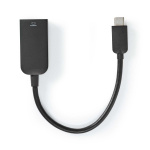 Nedis USB-C™ Adapter | USB 3.2 Gen 1 | USB-C™ Hann | HDMI™ Output | 4K@60Hz | 0.20 m | Rund | Nikkel belagt | PVC | Sort | Boks Nedis USB-C™ Adapter | USB 3.2 Gen 1 | USB-C™ Hann | HDMI™ Output | 4K@60Hz | 0.20 m | Rund | Nikkel belagt | PVC | Sort | Boks