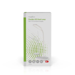 Nedis LED-lampe med trådløs lader | Dimmer - På produkt | LED | 15 W | Med dimming | Kald Hvit / Natural Hvit / Varm Hvit | 2700 - 6500 K