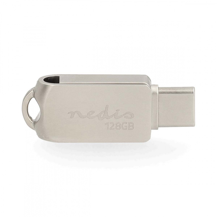 Nedis Minnepenn | 128 GB | USB-A / USB-C™ | Les hastighet: 110 MB/s | Skrive hastighet: 30 MB/s