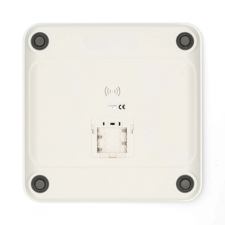 Nedis SmartLife Helse Scales | BMI / BMR / Bones / Fat / Muskler / Vann / Vekt | 12 | Maks. belastning: 180 kg | Android™ / IOS | ABS / Glass | Hvit Nedis SmartLife Helse Scales | BMI / BMR / Bones / Fat / Muskler / Vann / Vekt | 12 | Maks. belastning: 180 kg | Android™ / IOS | ABS / Glass | Hvit