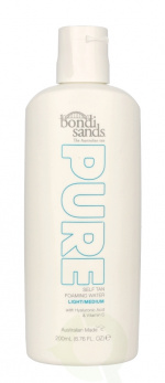 Bondi Sands Pure Self Tan Foaming Water 200 ml Light/Medium