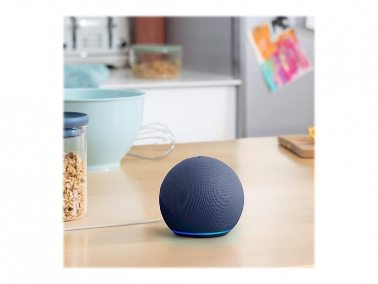 Amazon Echo Dot (5. generasjon) Smarthøyttaler Deep Sea Blue Amazon Echo Dot (5. generasjon) Smarthøyttaler Deep Sea Blue