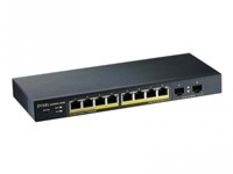 Zyxel GS1900-10HP Switch 8-port Gigabit PoE+