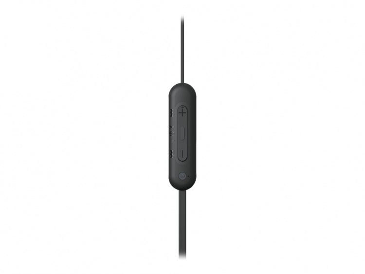 Sony WI-C100 Trådløse hodetelefoner Svart