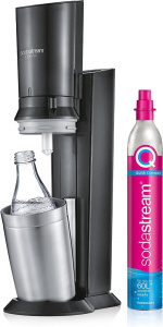 Sodastream Crystal 3.0 Brusmaskin Svart inkl. glassflaske