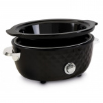 Fritel Family Slow Cooker 3,3 liter Svart/krom Fritel Family Slow Cooker 3,3 liter Svart/krom