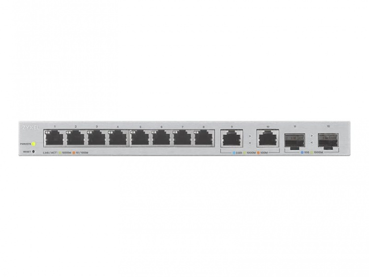 Zyxel XGS1210-12 Switch 12-port 2,5 Gigabit Ethernet