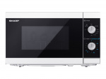 Sharp Mikrobølgeovn med grill Frittstående 800W 20 liter Hvit/svart Sharp Mikrobølgeovn med grill Frittstående 800W 20 liter Hvit/svart