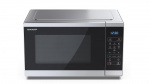 Sharp Sharp Mikrobangu krosnele Mikrobølgeovn YC-MS252AE-S Frittstående 25 L 900 W Sidabrinis
