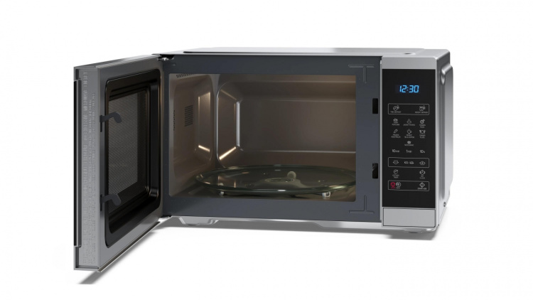 Sharp Sharp Mikrobangu krosnele Mikrobølgeovn YC-MS252AE-S Frittstående 25 L 900 W Sidabrinis