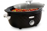 Fritel Family Slow cooker 5,5 liter Svart/krom Fritel Family Slow cooker 5,5 liter Svart/krom