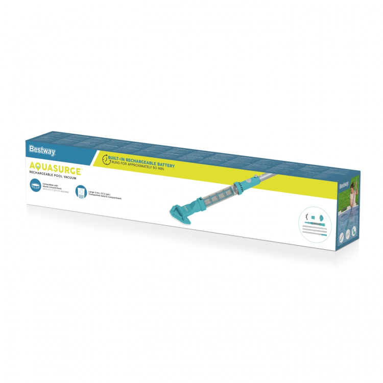 Bestway AquaSurge oppladbar bassengstøvsuger