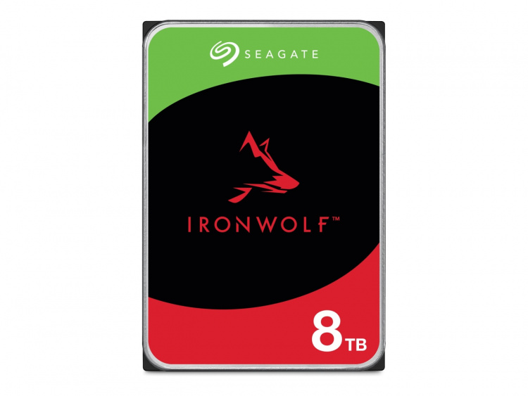 Seagate IronWolf-harddisk ST8000VN002 8 TB 3,5 SATA-600 Seagate IronWolf-harddisk ST8000VN002 8 TB 3,5 SATA-600