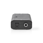 Nedis Digital Audio Converter | 2-veis | Inngang for lyd-/video-/datatilkoblinger: 1x S/PDIF (RCA) Female / 1x Toslink Female | Utgang for lyd-/video-/datatilkoblinger: 1x S/PDIF (RCA) Female / 1x TosLink Female | Manuell | Sort Nedis Digital Audio Converter | 2-veis | Inngang for lyd-/video-/datatilkoblinger: 1x S/PDIF (RCA) Female / 1x Toslink Female | Utgang for lyd-/video-/datatilkoblinger: 1x S/PDIF (RCA) Female / 1x TosLink Female | Manuell | Sort