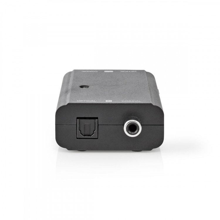 Nedis Digital Audio Converter | 2-veis | Inngang for lyd-/video-/datatilkoblinger: 1x S/PDIF (RCA) Female / 1x Toslink Female | Utgang for lyd-/video-/datatilkoblinger: 1x S/PDIF (RCA) Female / 1x TosLink Female | Manuell | Sort Nedis Digital Audio Converter | 2-veis | Inngang for lyd-/video-/datatilkoblinger: 1x S/PDIF (RCA) Female / 1x Toslink Female | Utgang for lyd-/video-/datatilkoblinger: 1x S/PDIF (RCA) Female / 1x TosLink Female | Manuell | Sort