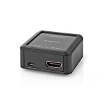 Nedis Digital Audio Converter | 1-veis | Inngang for lyd-/video-/datatilkoblinger: HDMI™ Input | Utgang for lyd-/video-/datatilkoblinger: 1x 3.5 mm / 2x (2x RCA Female) | Automatisk | Antrasitt