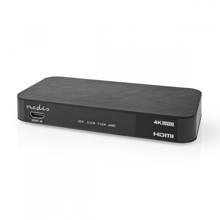 Nedis Digital Audio Converter | 2-veis | Inngang for lyd-/video-/datatilkoblinger: DC Power / 1x HDMI™ Input | Utgang for lyd-/video-/datatilkoblinger: 1x 3.5 mm / 1x TosLink / 3x HDMI™ Output | Automatisk / Trykk på knappen | Antrasitt Nedis Digital Audio Converter | 2-veis | Inngang for lyd-/video-/datatilkoblinger: DC Power / 1x HDMI™ Input | Utgang for lyd-/video-/datatilkoblinger: 1x 3.5 mm / 1x TosLink / 3x HDMI™ Output | Automatisk / Trykk på knappen | Antrasitt
