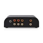 Nedis Analog Audio Switch | 4-Port port(s) | Inngang for lyd-/video-/datatilkoblinger: 1x 3.5 mm Audio Input / 3x (2x RCA Female) | Utgang for lyd-/video-/datatilkoblinger: 1x (2x RCA Female) | Manuell | Metall | Antrasitt Nedis Analog Audio Switch | 4-Port port(s) | Inngang for lyd-/video-/datatilkoblinger: 1x 3.5 mm Audio Input / 3x (2x RCA Female) | Utgang for lyd-/video-/datatilkoblinger: 1x (2x RCA Female) | Manuell | Metall | Antrasitt