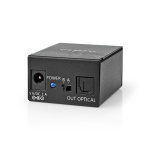 Nedis Digital Audio Switch | 2-veis | Inngang for lyd-/video-/datatilkoblinger: DC Power / 2x TosLink | Utgang for lyd-/video-/datatilkoblinger: TosLink Female | Bryter / Manuell | Metall | Sort Nedis Digital Audio Switch | 2-veis | Inngang for lyd-/video-/datatilkoblinger: DC Power / 2x TosLink | Utgang for lyd-/video-/datatilkoblinger: TosLink Female | Bryter / Manuell | Metall | Sort