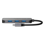 Nedis USB-hub | 1x USB-C™ | 4x USB A Female | 4-Port port(s) | USB 3.2 Gen 1 | USB-Strøm | 5 Gbps Nedis USB-hub | 1x USB-C™ | 4x USB A Female | 4-Port port(s) | USB 3.2 Gen 1 | USB-Strøm | 5 Gbps