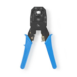 Nedis Crimp pliers | CAT5 / CAT5e / CAT6 / CAT6a / RJ10 / RJ11 | Cutting / Plier / Stripping | ABS / Stål | Blå Nedis Crimp pliers | CAT5 / CAT5e / CAT6 / CAT6a / RJ10 / RJ11 | Cutting / Plier / Stripping | ABS / Stål | Blå