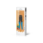 Nedis Crimp pliers | CAT5 / CAT5e / CAT6 / CAT6a / RJ10 / RJ11 | Cutting / Plier / Stripping | ABS / Stål | Blå