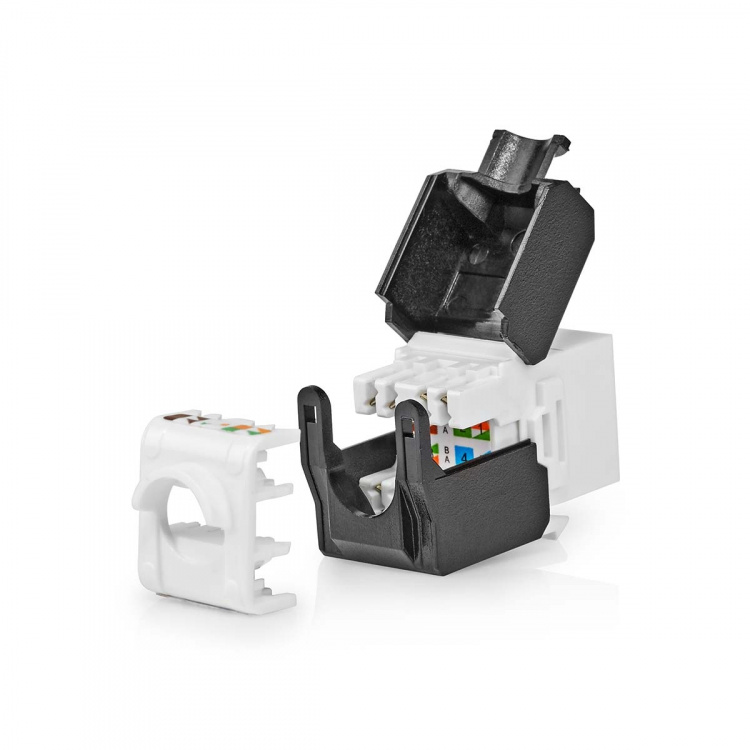Nedis Keystone | CAT6 | RJ45 Hun | U/UTP | ABS | Boks