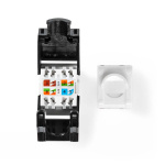 Nedis Keystone | CAT6 | RJ45 Hun | U/UTP | ABS | Boks
