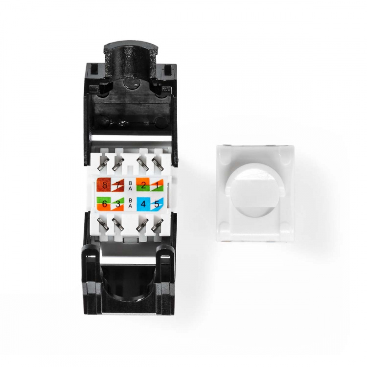 Nedis Keystone | CAT6 | RJ45 Hun | U/UTP | ABS | Boks