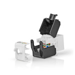 Nedis Keystone | CAT6a | RJ45 Hun | U/UTP | ABS | Boks