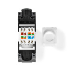 Nedis Keystone | CAT6a | RJ45 Hun | U/UTP | ABS | Boks