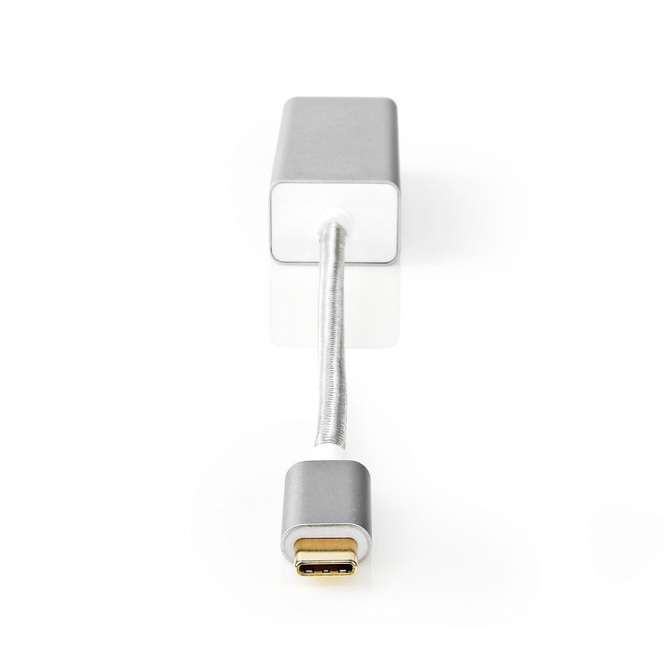 Nedis USB-nettverkskort | USB 3.2 Gen 1 | 1 Gbps | USB-C™ Hann | RJ45 Hun | 0.20 m | Rund | Gull belagt | Fortinnet Kobber | Sølv | Deksel Vindusboks Nedis USB-nettverkskort | USB 3.2 Gen 1 | 1 Gbps | USB-C™ Hann | RJ45 Hun | 0.20 m | Rund | Gull belagt | Fortinnet Kobber | Sølv | Deksel Vindusboks