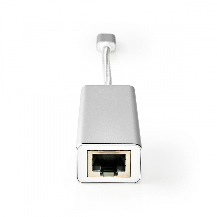 Nedis USB-nettverkskort | USB 3.2 Gen 1 | 1 Gbps | USB-C™ Hann | RJ45 Hun | 0.20 m | Rund | Gull belagt | Fortinnet Kobber | Sølv | Deksel Vindusboks Nedis USB-nettverkskort | USB 3.2 Gen 1 | 1 Gbps | USB-C™ Hann | RJ45 Hun | 0.20 m | Rund | Gull belagt | Fortinnet Kobber | Sølv | Deksel Vindusboks