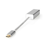 Nedis USB-nettverkskort | USB 3.2 Gen 1 | 1 Gbps | USB-C™ Hann | RJ45 Hun | 0.20 m | Rund | Gull belagt | Fortinnet Kobber | Sølv | Deksel Vindusboks Nedis USB-nettverkskort | USB 3.2 Gen 1 | 1 Gbps | USB-C™ Hann | RJ45 Hun | 0.20 m | Rund | Gull belagt | Fortinnet Kobber | Sølv | Deksel Vindusboks