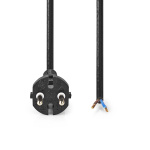 Nedis Støvsuger strømledning | 10.0 m | CEE 7/17 | 250 V AC | 16 A | Sort | PVC Nedis Støvsuger strømledning | 10.0 m | CEE 7/17 | 250 V AC | 16 A | Sort | PVC