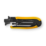 Nedis Installasjonsverktøy for Antennekabel | Crimp Plier Tool | Gul / Sort | ABS / Stål Nedis Installasjonsverktøy for Antennekabel | Crimp Plier Tool | Gul / Sort | ABS / Stål