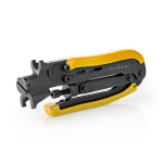 Nedis Installasjonsverktøy for Antennekabel | Crimp Plier Tool | Gul / Sort | ABS / Stål Nedis Installasjonsverktøy for Antennekabel | Crimp Plier Tool | Gul / Sort | ABS / Stål