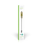 Nedis Installasjonsverktøy for Antennekabel | Screw Driver | Gjennomsiktig / Gul | ABS
